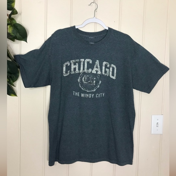 Chicago The Windy City Tee Shirt T-shirt
Size XL 46 - 48
Crew Neck 
60% Cotton - Picture 3 of 16
